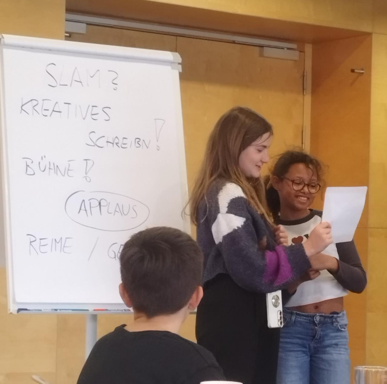 Inspirationen vom Poetry Slam Workshop 