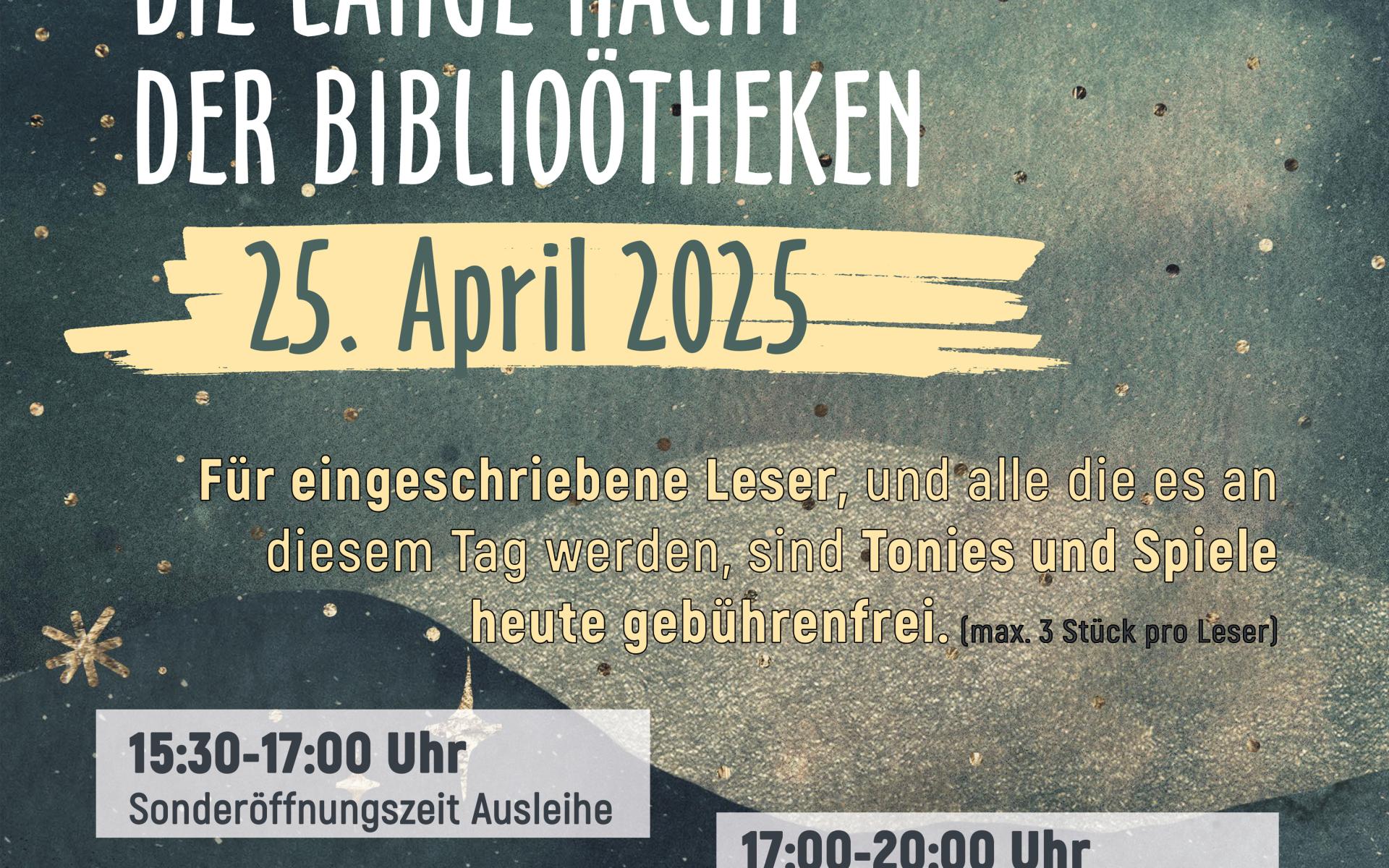 Lange Nacht der BibliOÖtheken