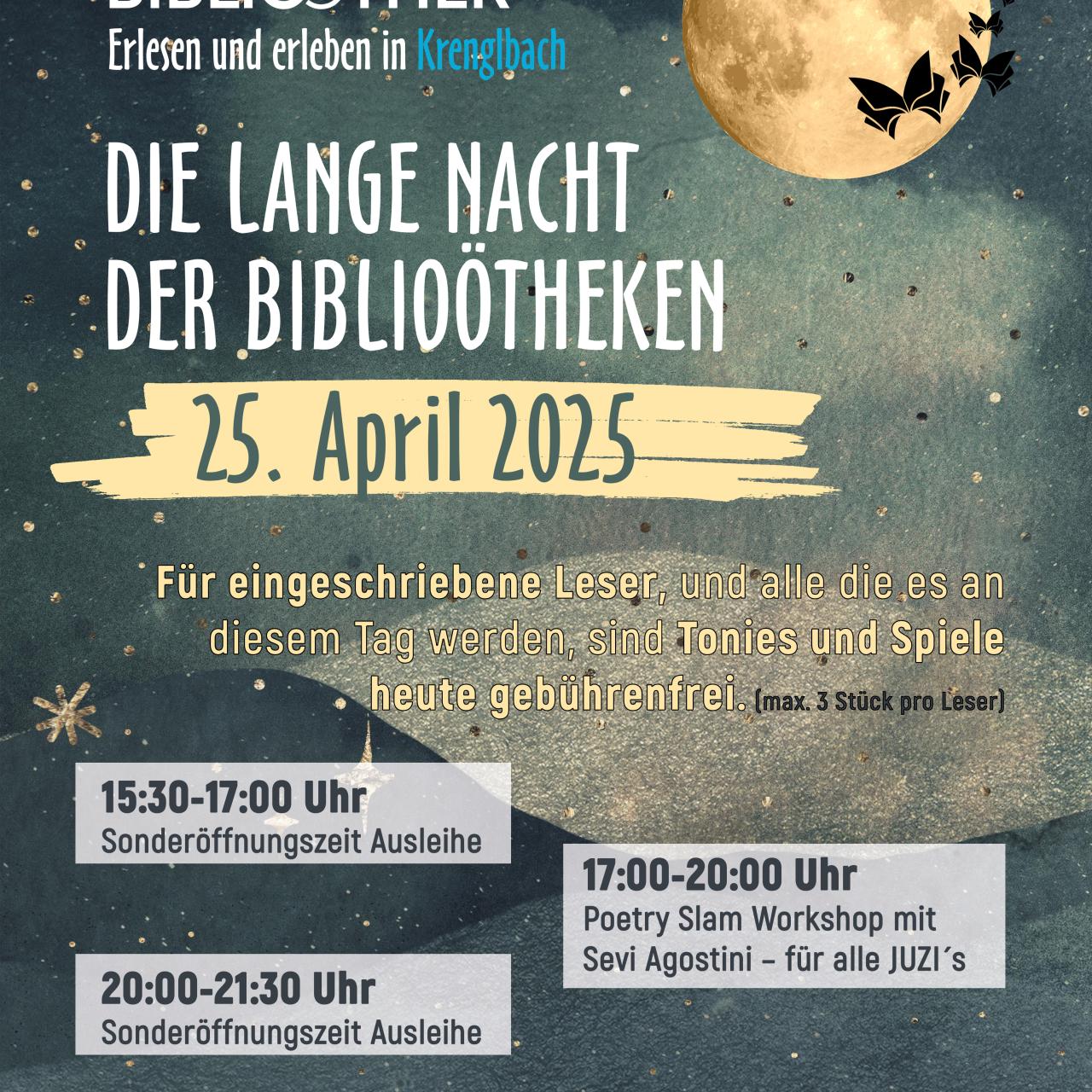 Lange Nacht der BibliOÖtheken