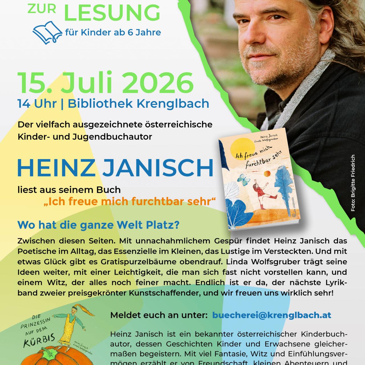 Lesung Heinz Janisch